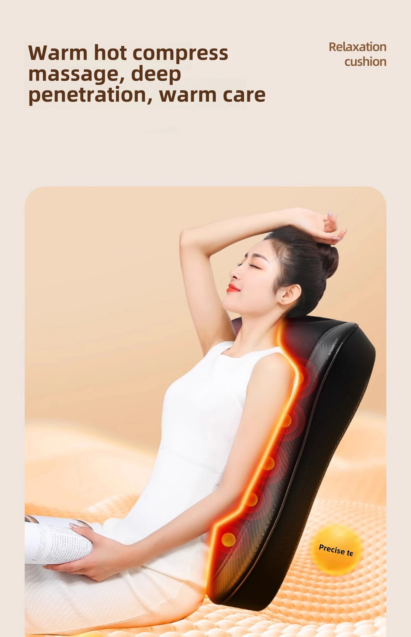 EaseLab Full-Back Shiatsu Massager