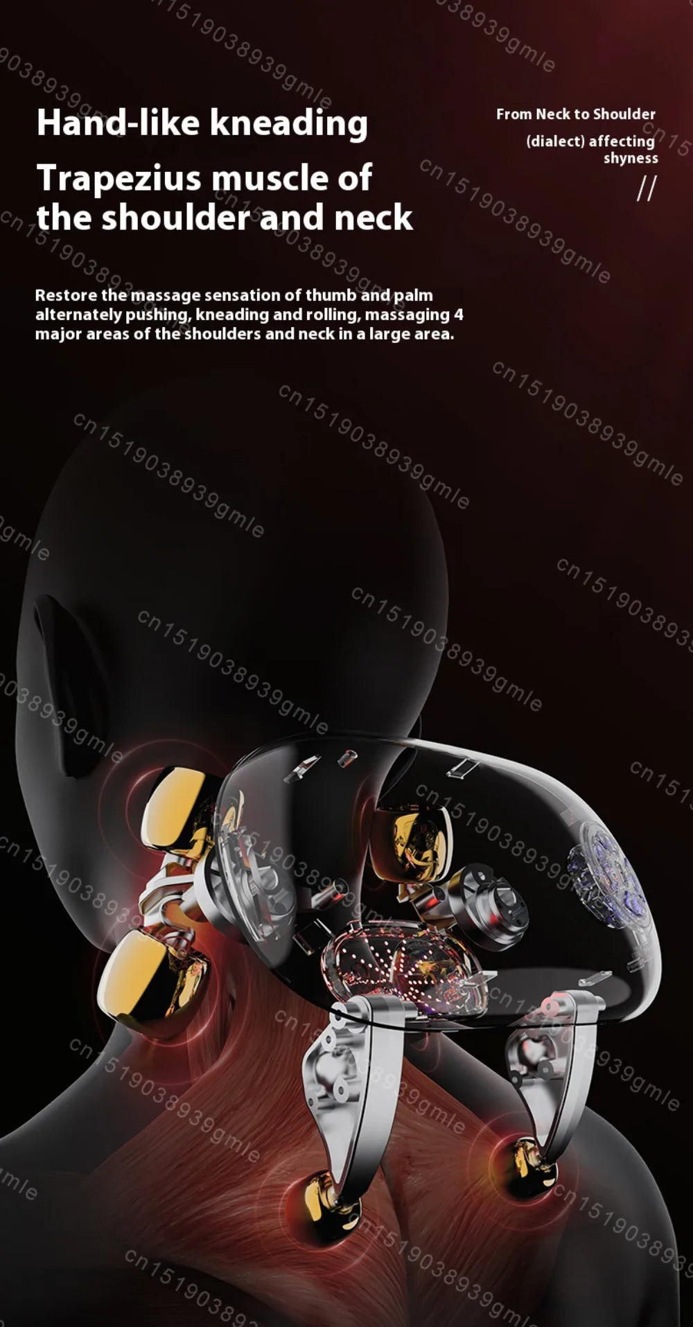 EaseLab Wireless Neck & Shoulder Shawl