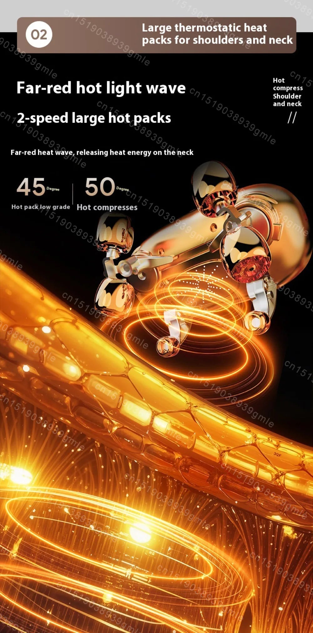 EaseLab Wireless Neck & Shoulder Shawl