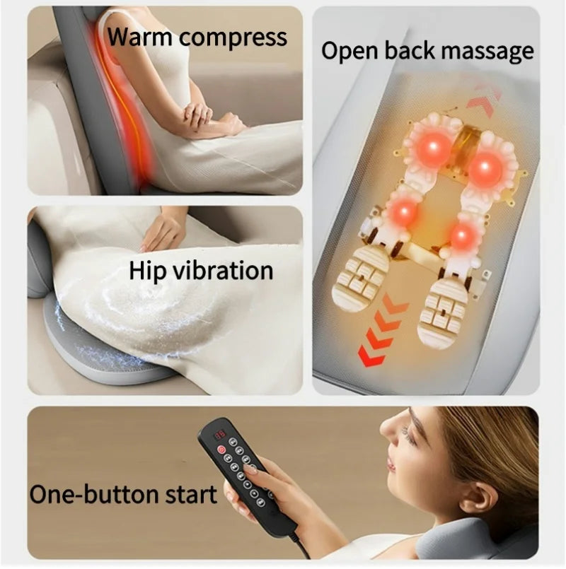 EaseLab Full-Body Shiatsu Chair Pad