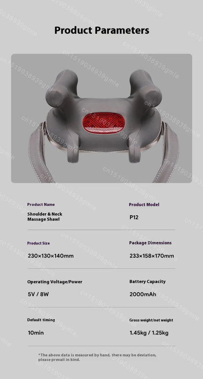 EaseLab Wireless Neck & Shoulder Shawl