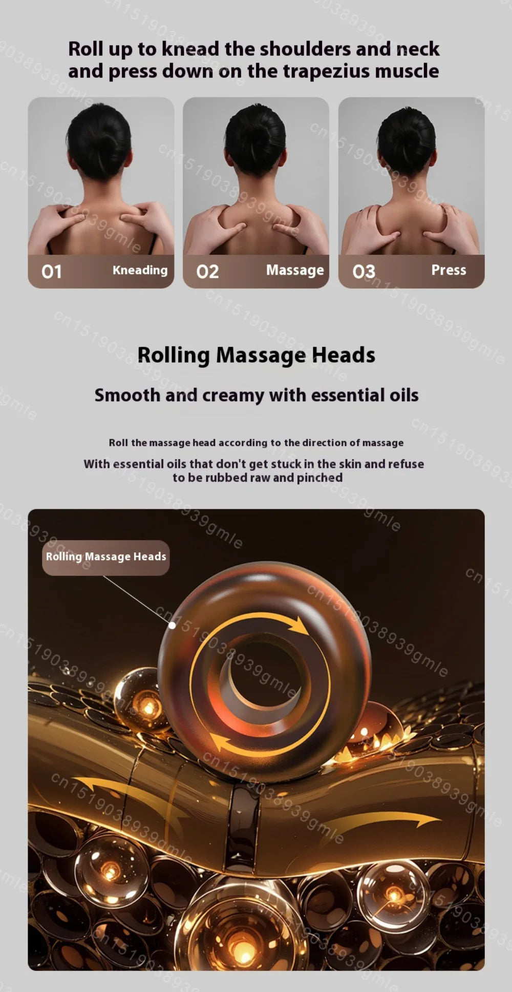 EaseLab Wireless Neck & Shoulder Shawl